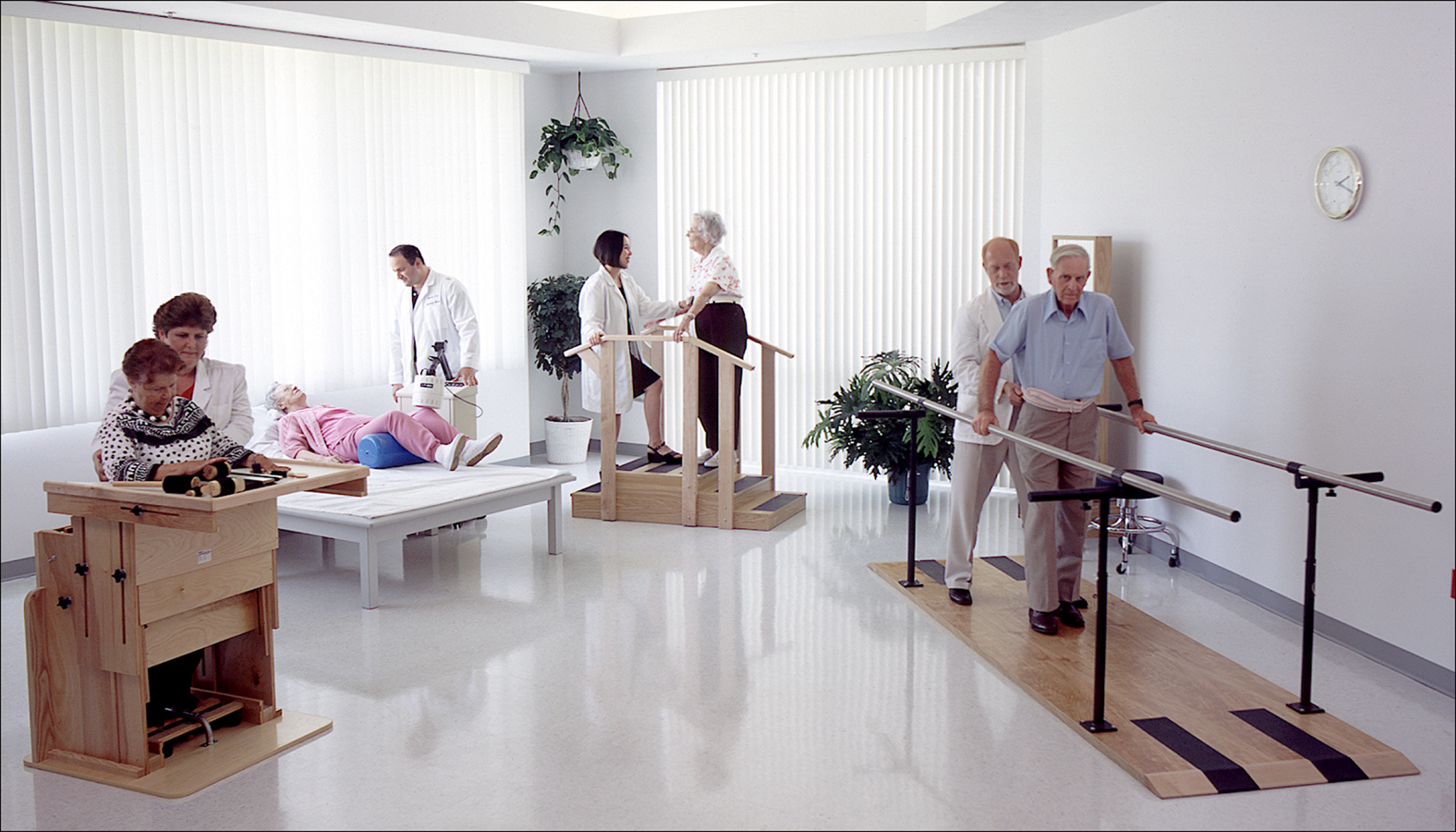 Physical Therapy room in nursing home